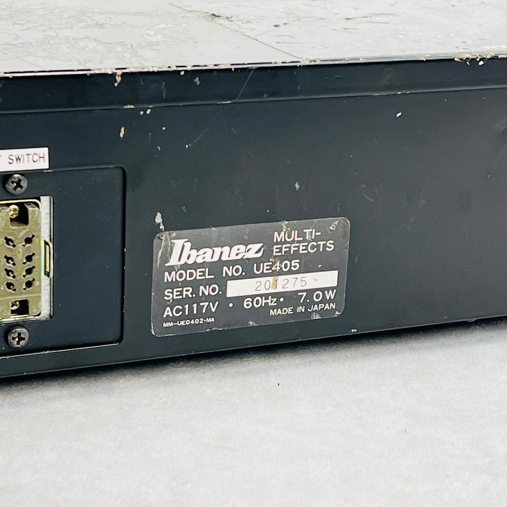 Ibanez UE405 Multi-Effects Rackmount Unit Owned by Tom Verlaine - 14