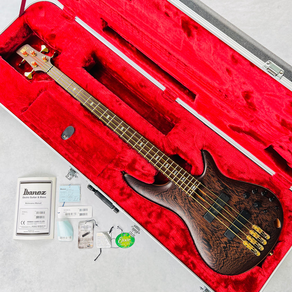 Ibanez Prestige SR5000-OL Wenge 4-String Bass 2017 - Natural Oil - 18