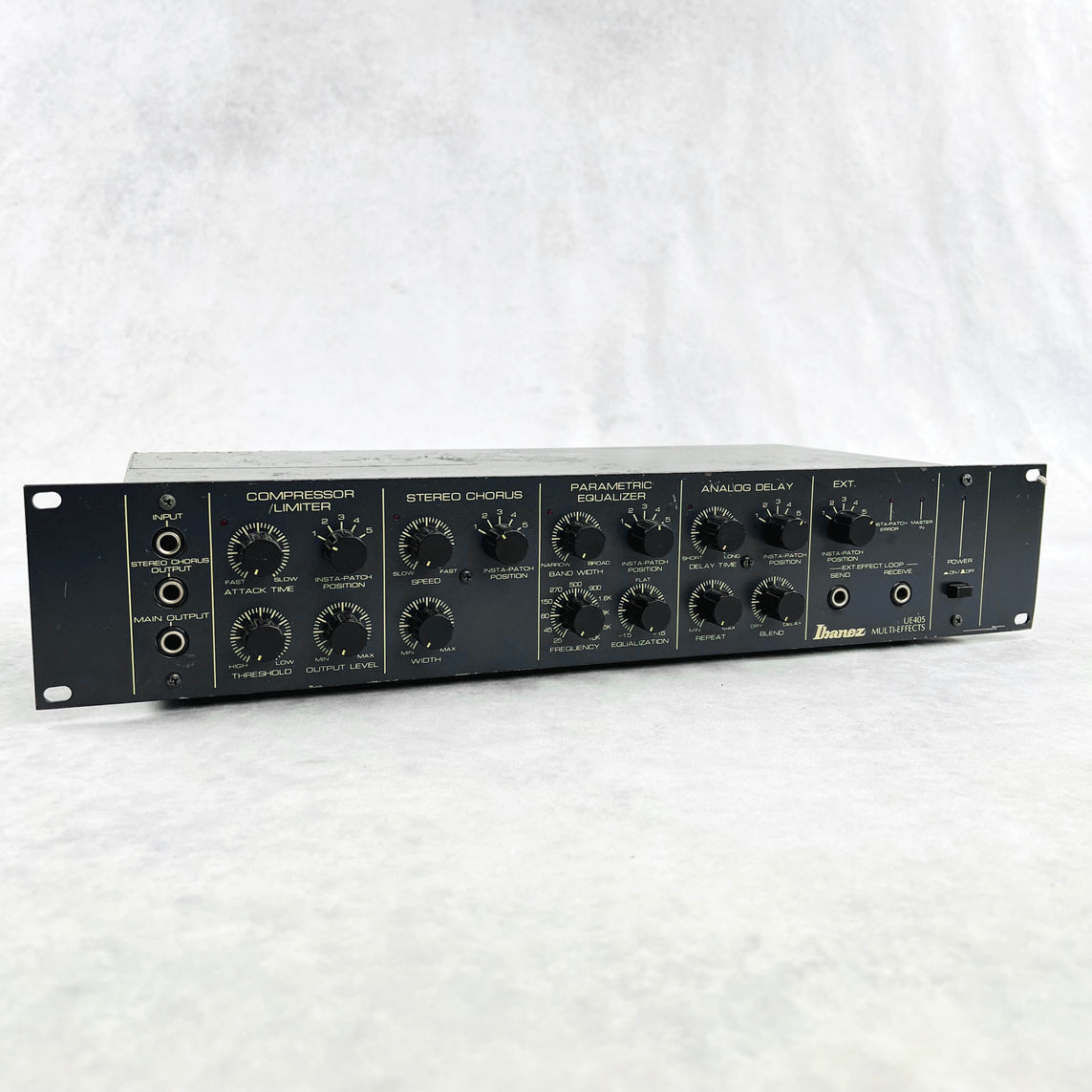 Ibanez UE405 Multi Effects 　ヴィンテージ Ibanez UE405 Multi Effects, Original Black Version with