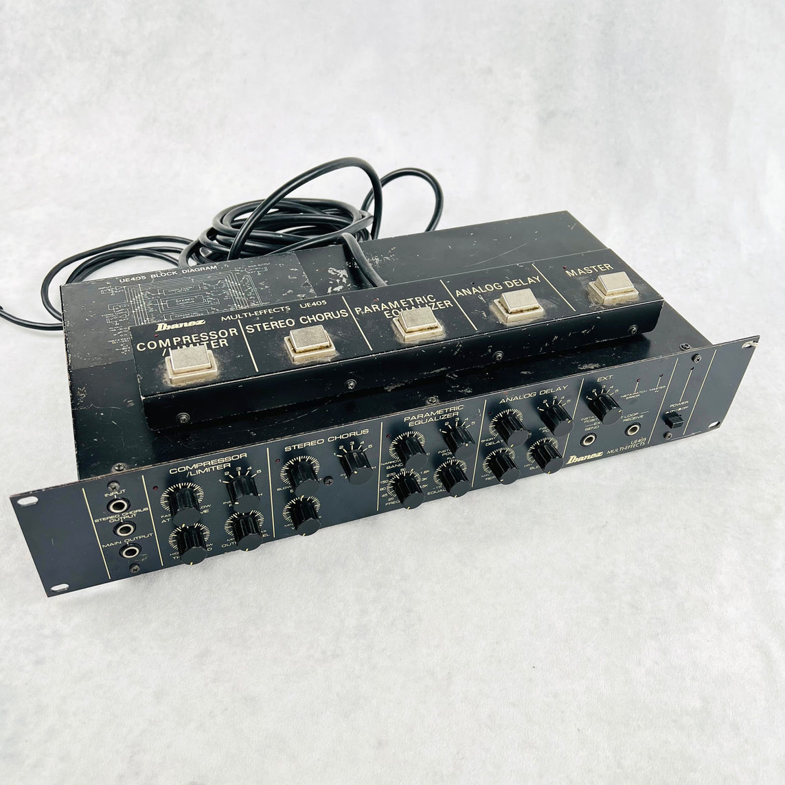 Ibanez UE405 Multi-Effects Rackmount Unit Owned by Tom Verlaine