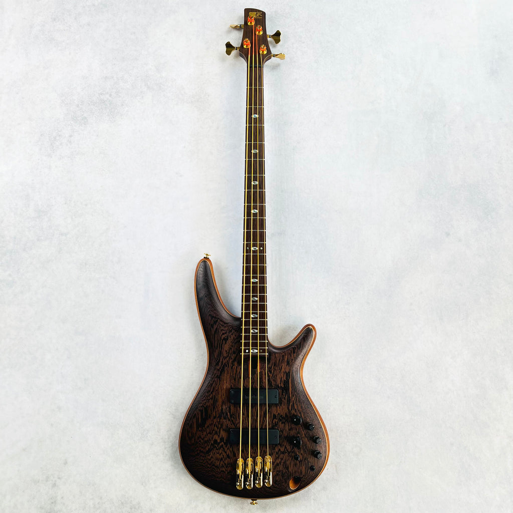 Ibanez Prestige SR5000-OL Wenge 4-String Bass 2017 - Natural Oil - 2