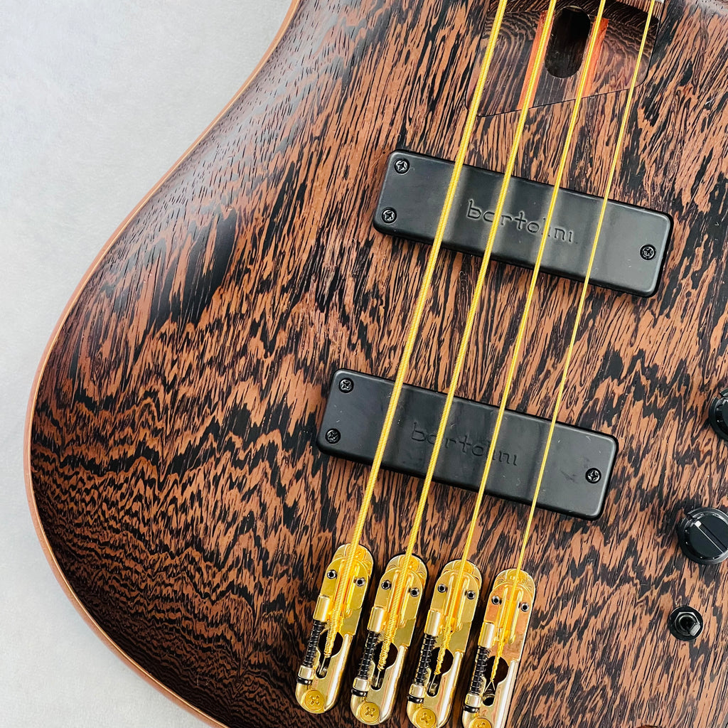 Ibanez Prestige SR5000-OL Wenge 4-String Bass 2017 - Natural Oil - 4