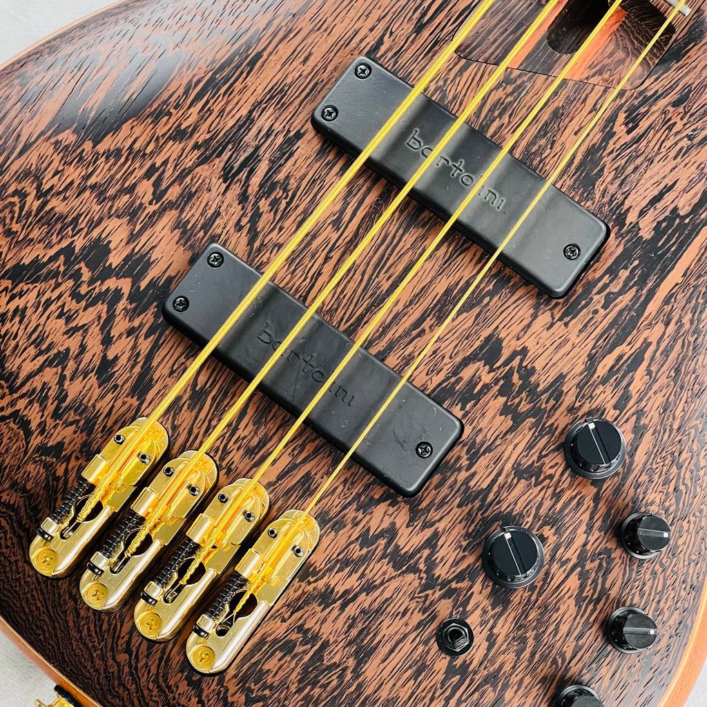 Ibanez Prestige SR5000-OL Wenge 4-String Bass 2017 - Natural Oil - 7