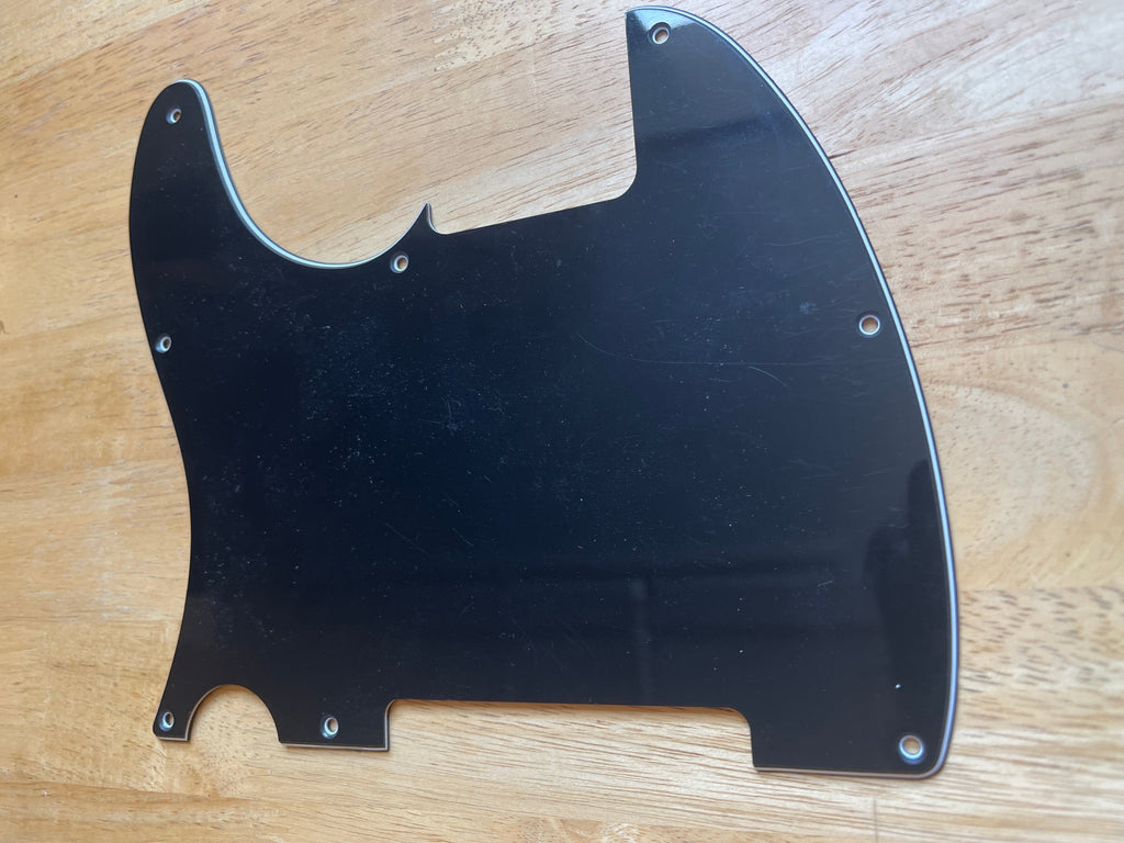 Left Handed Esquire Pickguard - Black