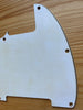 Unbranded Left Handed Esquire Pickguard Relic/Distressed White for Fender