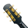 Iris AB Double Firestripe Pickguard Jumbo Acoustic 2026 - All Black - 14