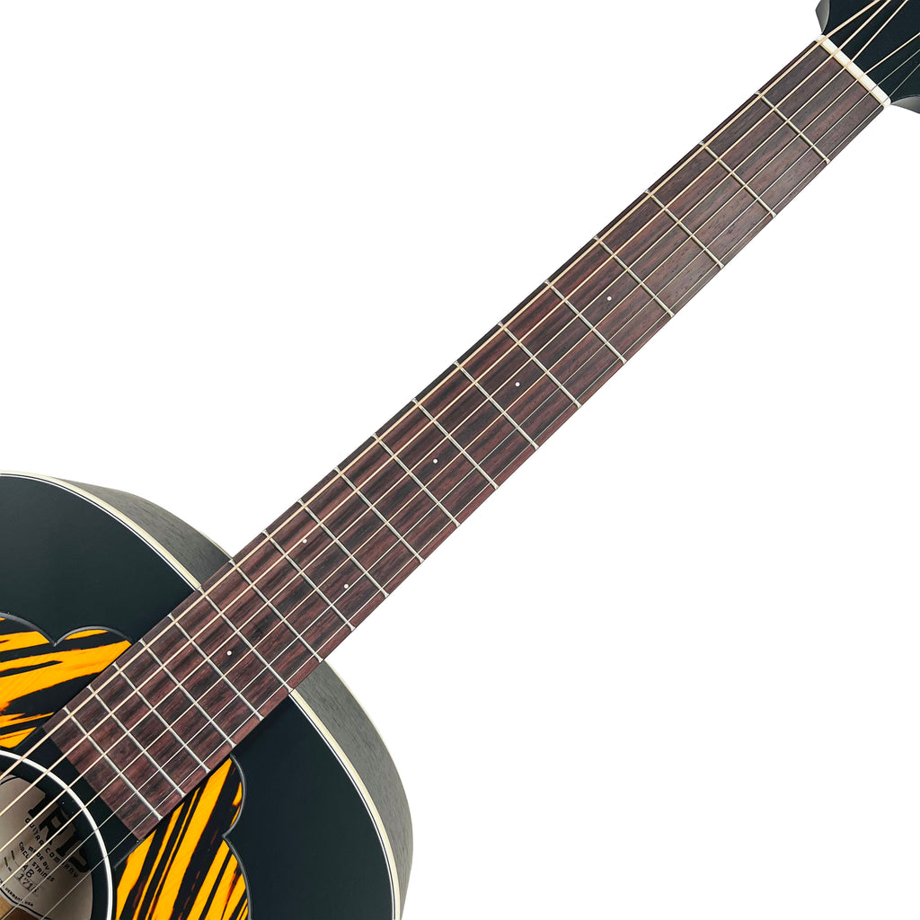 Iris AB Double Firestripe Pickguard Jumbo Acoustic 2026 - All Black - 7