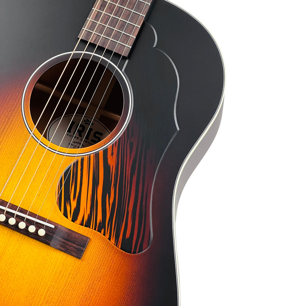 Iris DF Adirondack Slope Shoulder Dreadnought - Tobacco Burst - 6