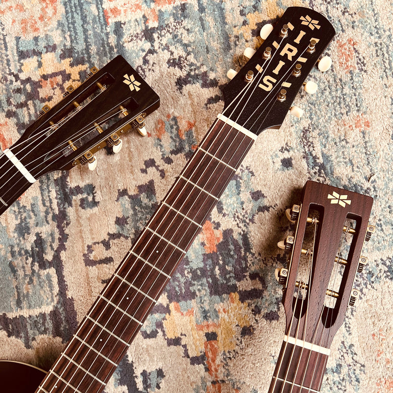 Iris Acoustic Guitars Headstocks - Tone Wolf Is An Authorized Iris Dealer