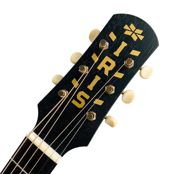 Iris OG Adirondack Top Acoustic Guitar - Tobacco Burst - 9