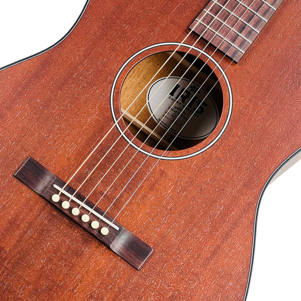 Iris OG All Mahogany 12-Fret Acoustic Guitar - Natural - 6