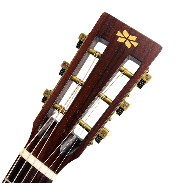 Iris OG All Mahogany 12-Fret Acoustic Guitar - Natural - 9