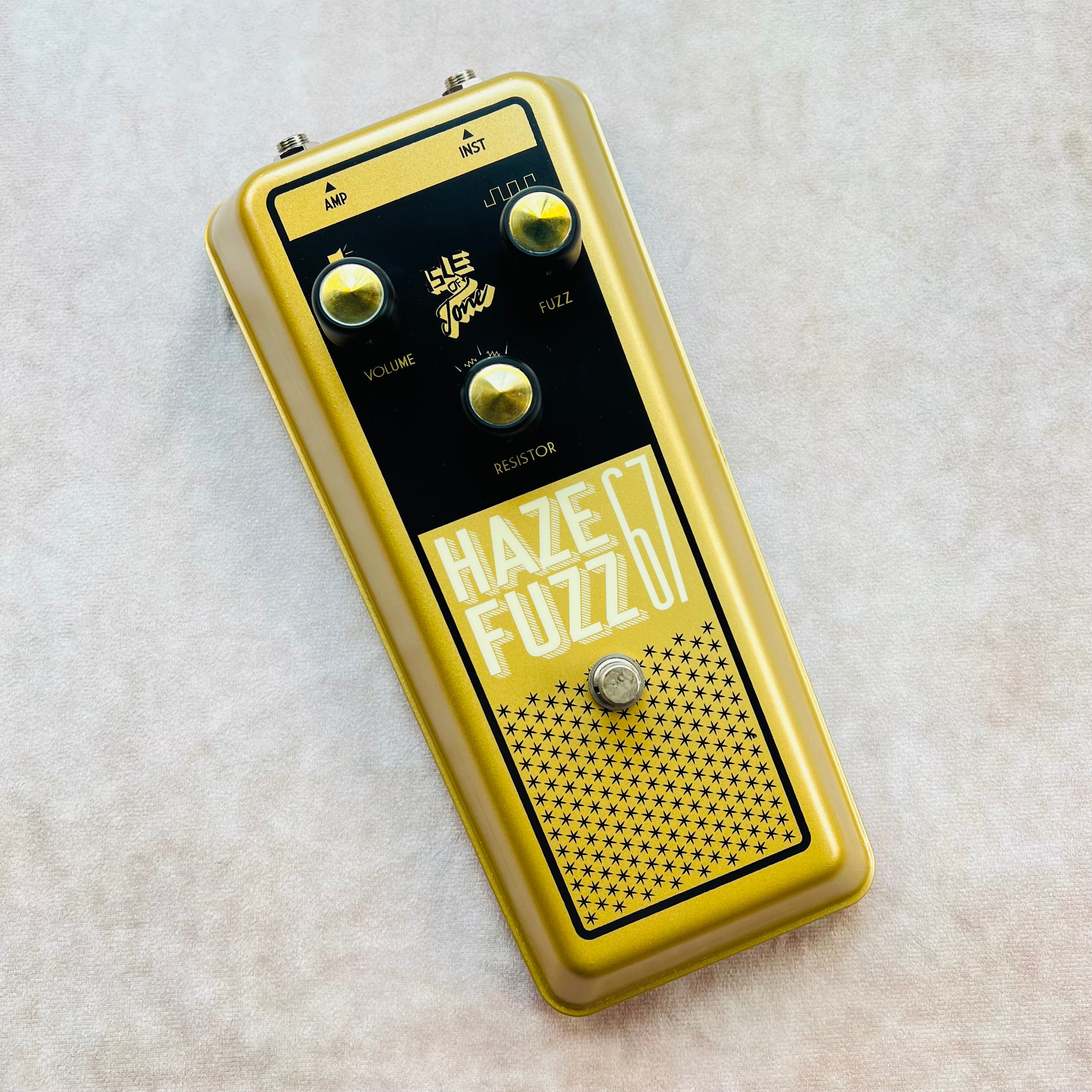 Isle Of Tone Haze 67 Fuzz Pedal - Gold