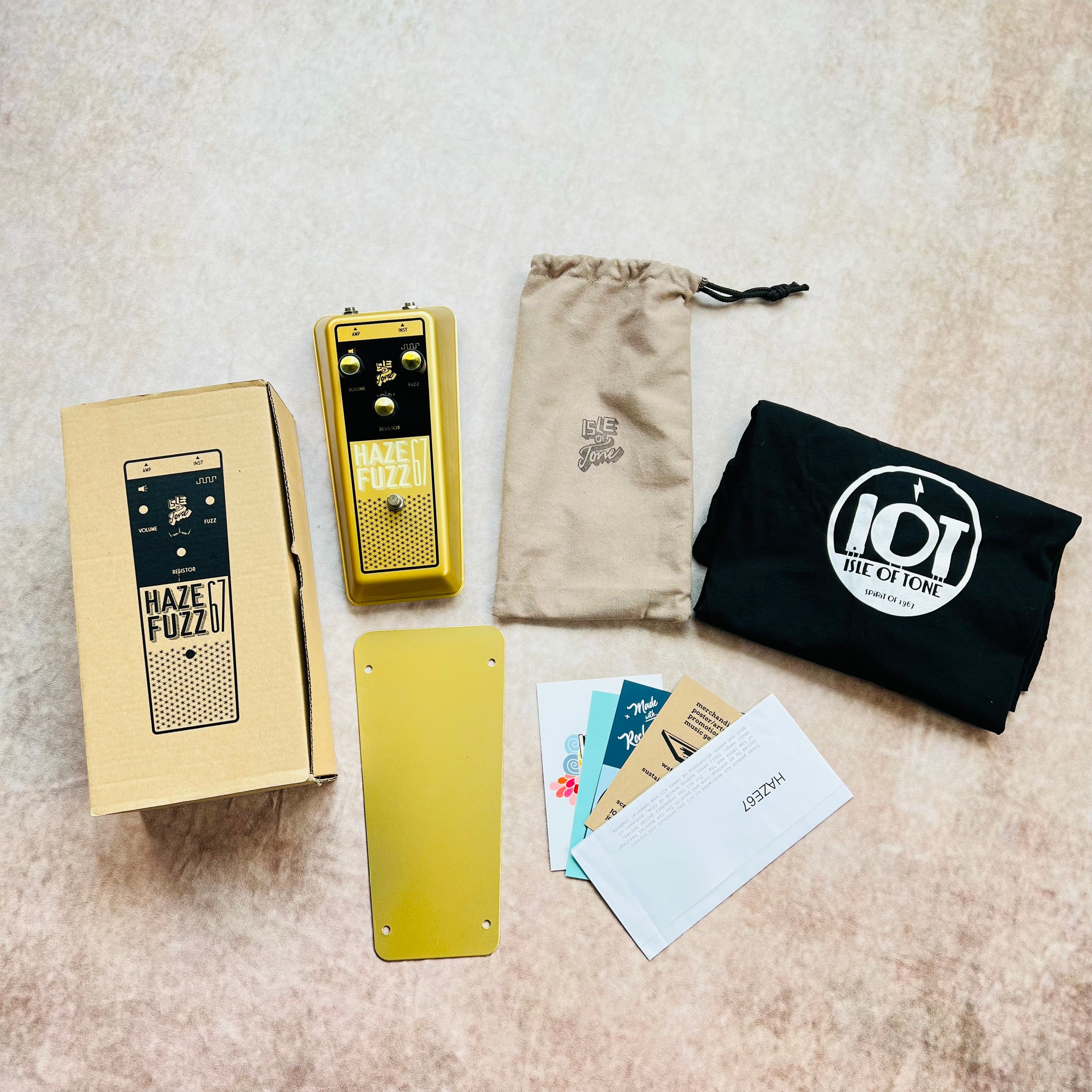 isle of tone pedal Isle Of Tone Haze 67 Fuzz Pedal