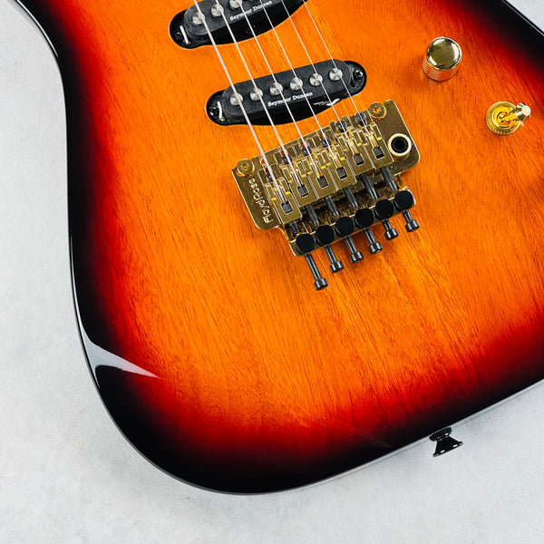 Jackson SL2H-V Soloist SSS Mahogany 2024 - 3-Tone Sunburst - 4