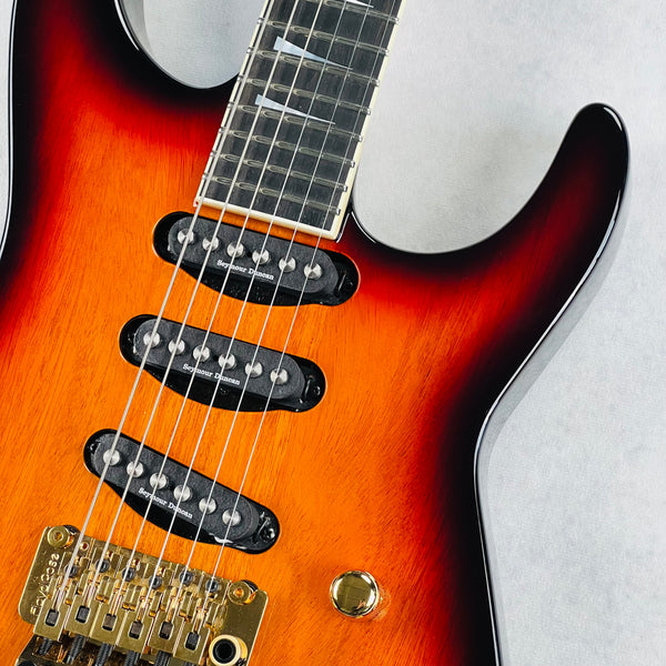 Jackson SL2H-V Soloist SSS Mahogany 2024 - 3-Tone Sunburst - 6