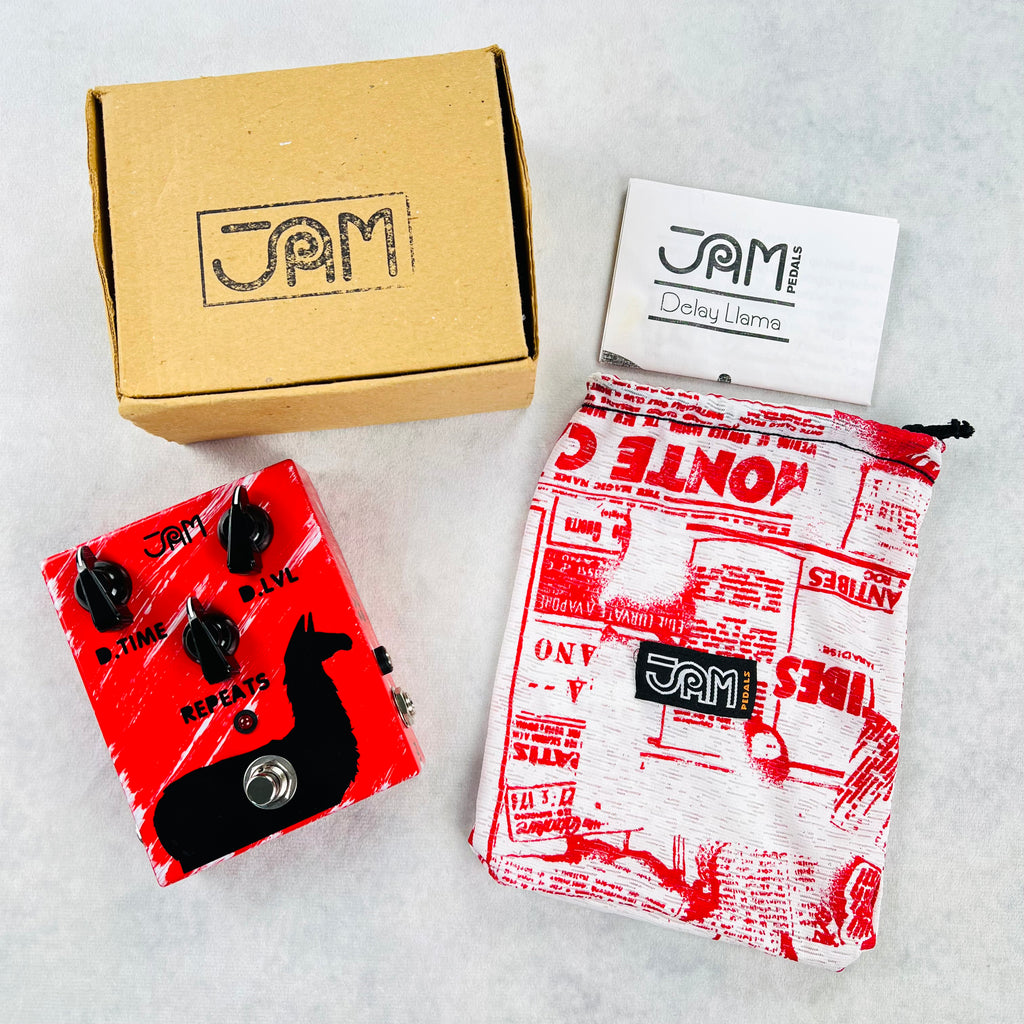Jam Pedals Delay Llama - Red - 9