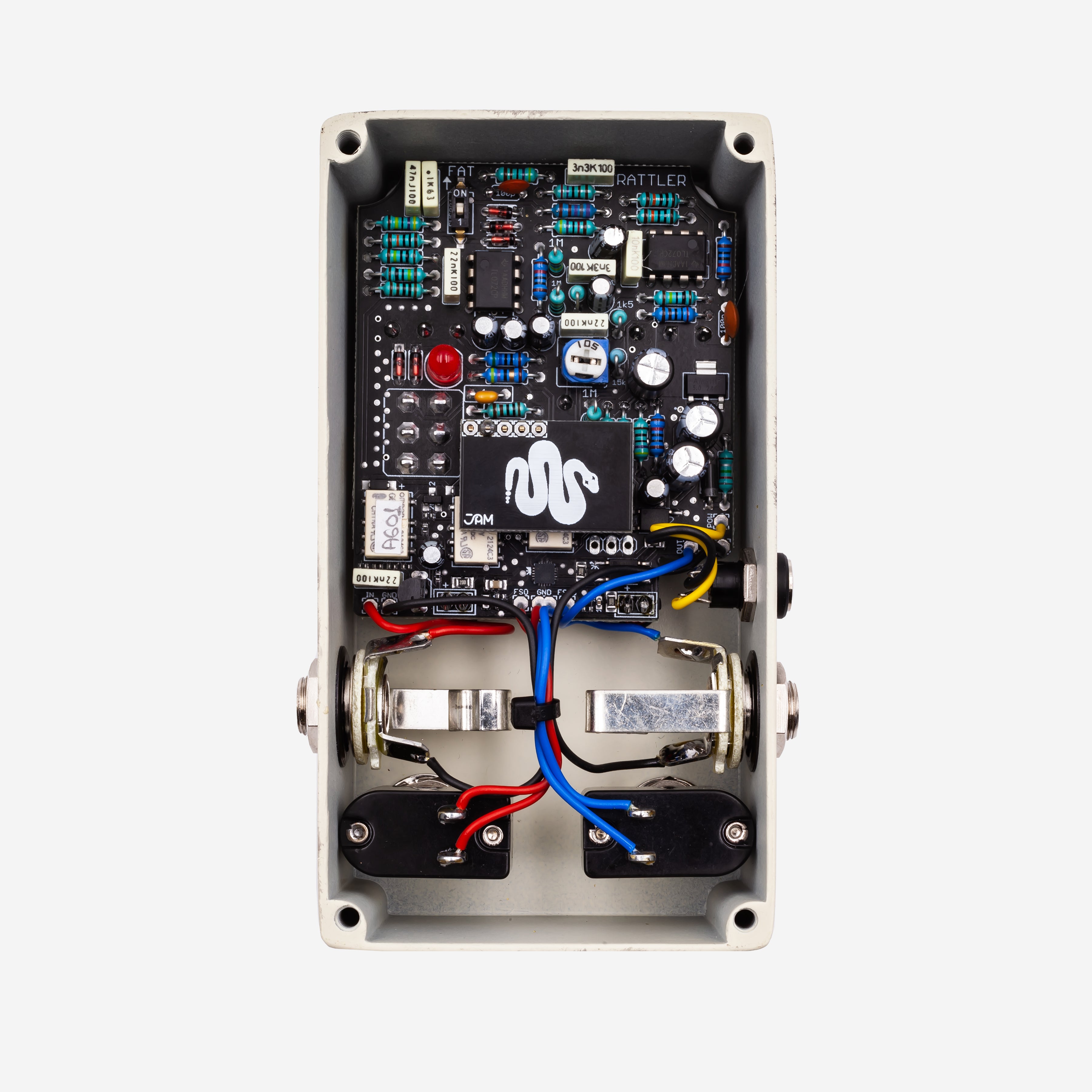JAM Pedals Rattler mk2 Distortion - Dual Footswitch Mid Boost