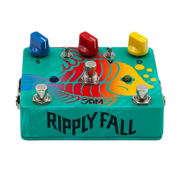 JAM Ripply Fall Chorus Vibrato Phaser Pedal - 1
