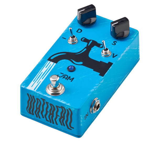 JAM WaterFall Chorus Vibrato Pedal Guitar Effects Hand Painted in Greece - 4