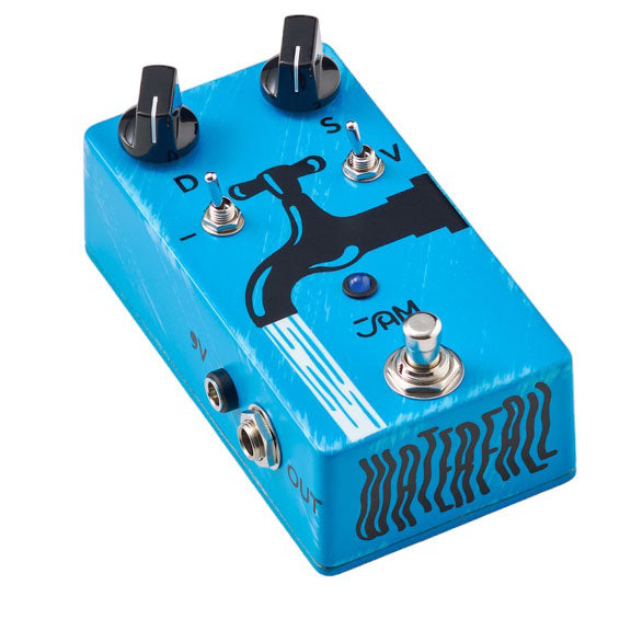 JAM WaterFall Chorus Vibrato Pedal Guitar Effects Hand Painted in Greece - 5