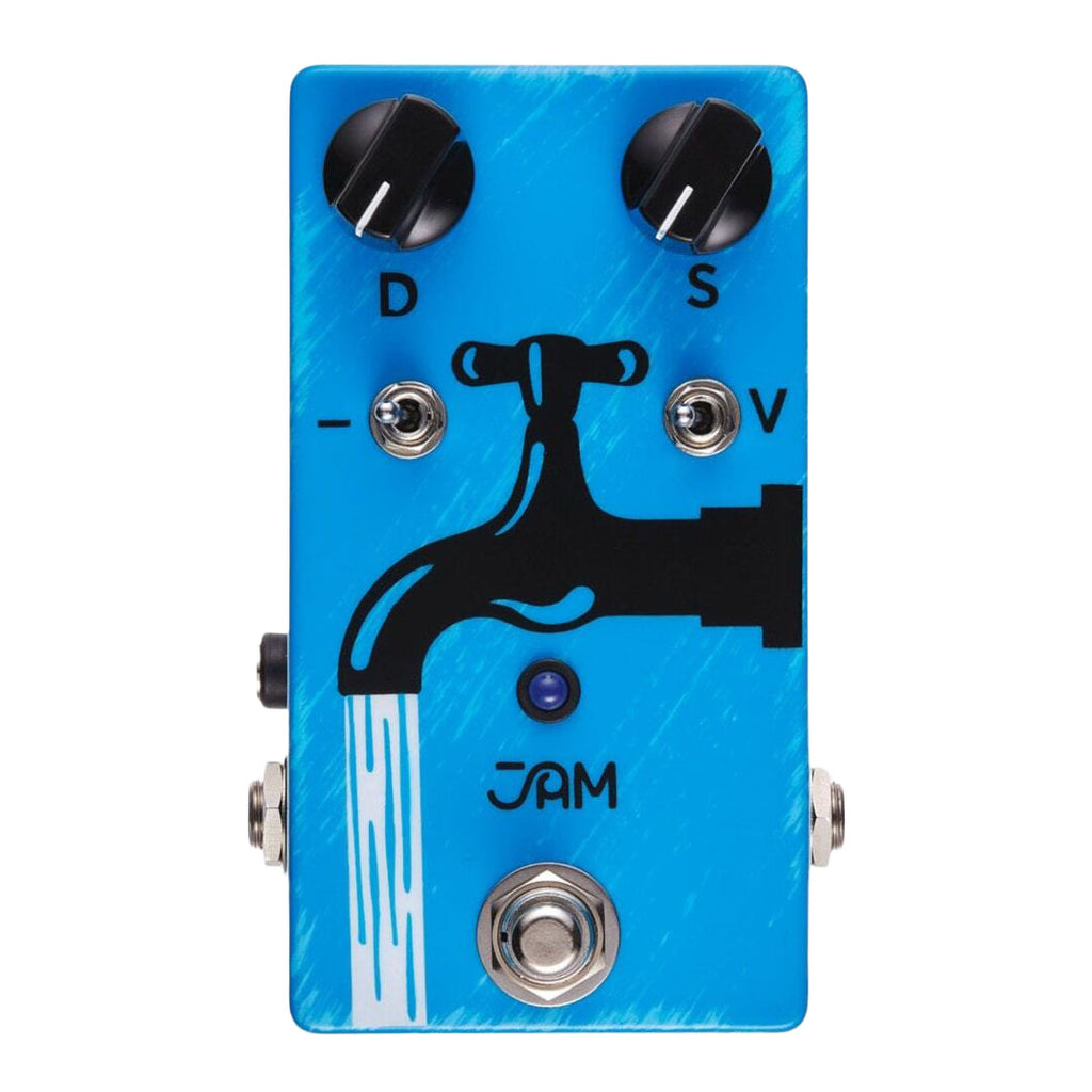 JAM WaterFall Chorus Vibrato Pedal Guitar Effects Hand Painted in Greece - 1