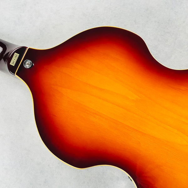 Jay Turser JTB-2B Violin Bass 2012 - Sunburst - 13