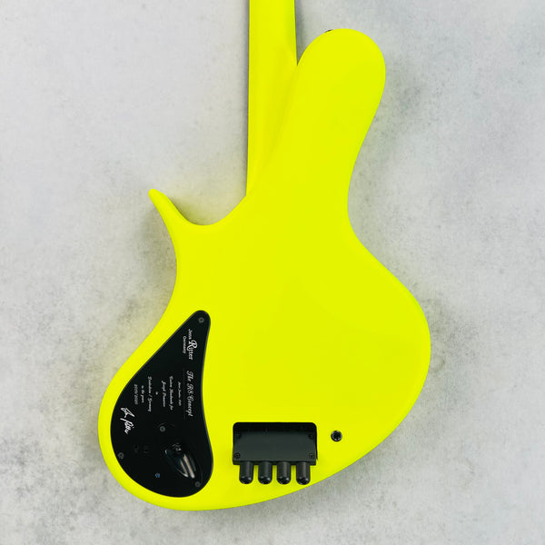 Jens Ritter R-8 Concept 4-String Bass 2020 - Screaming Yellow - 10