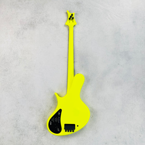 Jens Ritter R-8 Concept 4-String Bass 2020 - Screaming Yellow - 11