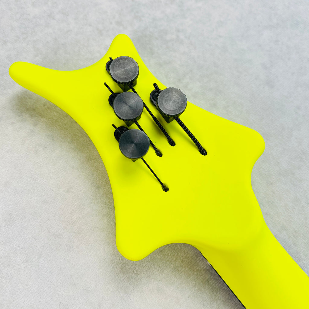 Jens Ritter R-8 Concept 4-String Bass 2020 - Screaming Yellow - 15