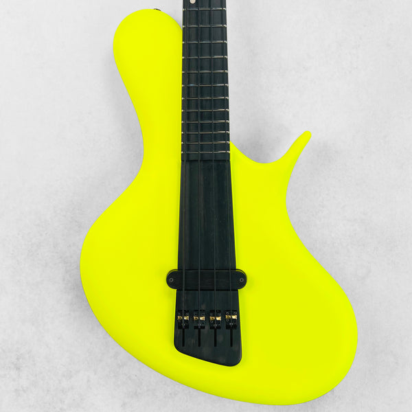 Jens Ritter R-8 Concept 4-String Bass 2020 - Screaming Yellow - 1