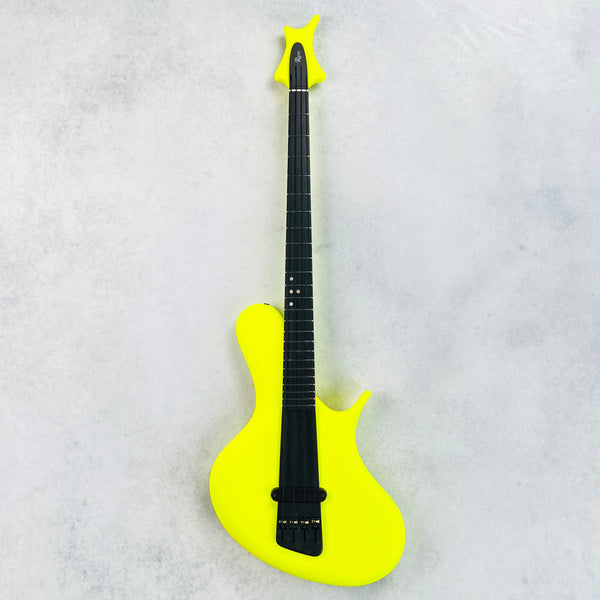 Jens Ritter R-8 Concept 4-String Bass 2020 - Screaming Yellow - 2