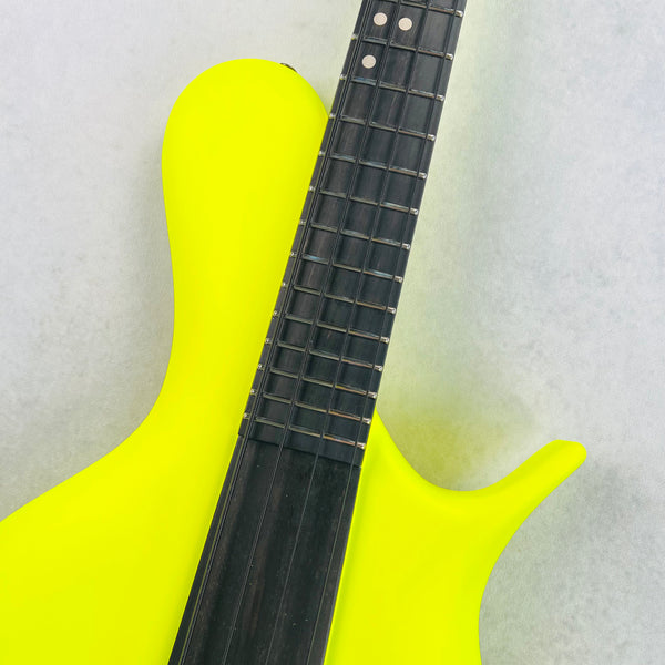 Jens Ritter R-8 Concept 4-String Bass 2020 - Screaming Yellow - 3