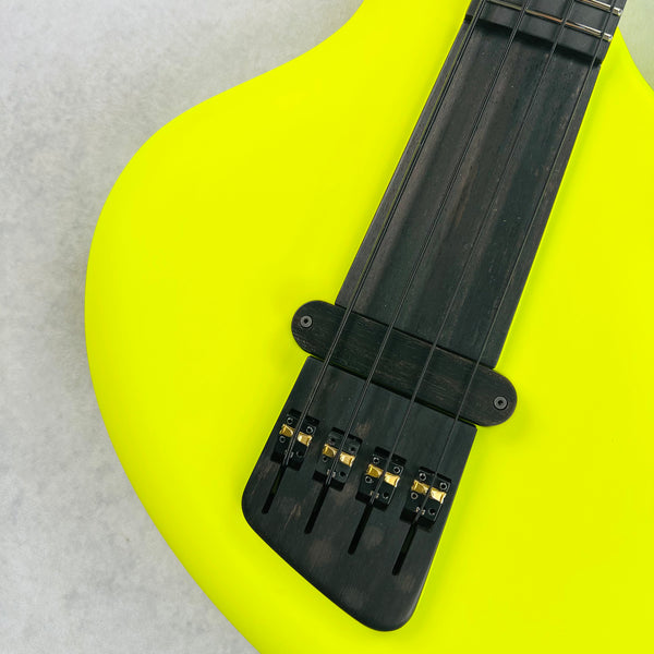 Jens Ritter R-8 Concept 4-String Bass 2020 - Screaming Yellow - 4