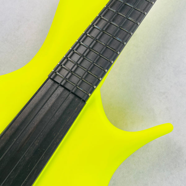 Jens Ritter R-8 Concept 4-String Bass 2020 - Screaming Yellow - 7