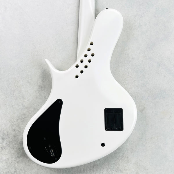 Jens Ritter R-8 Singlecut 4-String Bass 2017 - White - 10