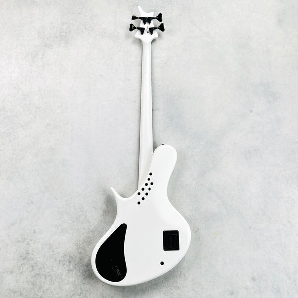Jens Ritter R-8 Singlecut 4-String Bass 2017 - White - 11