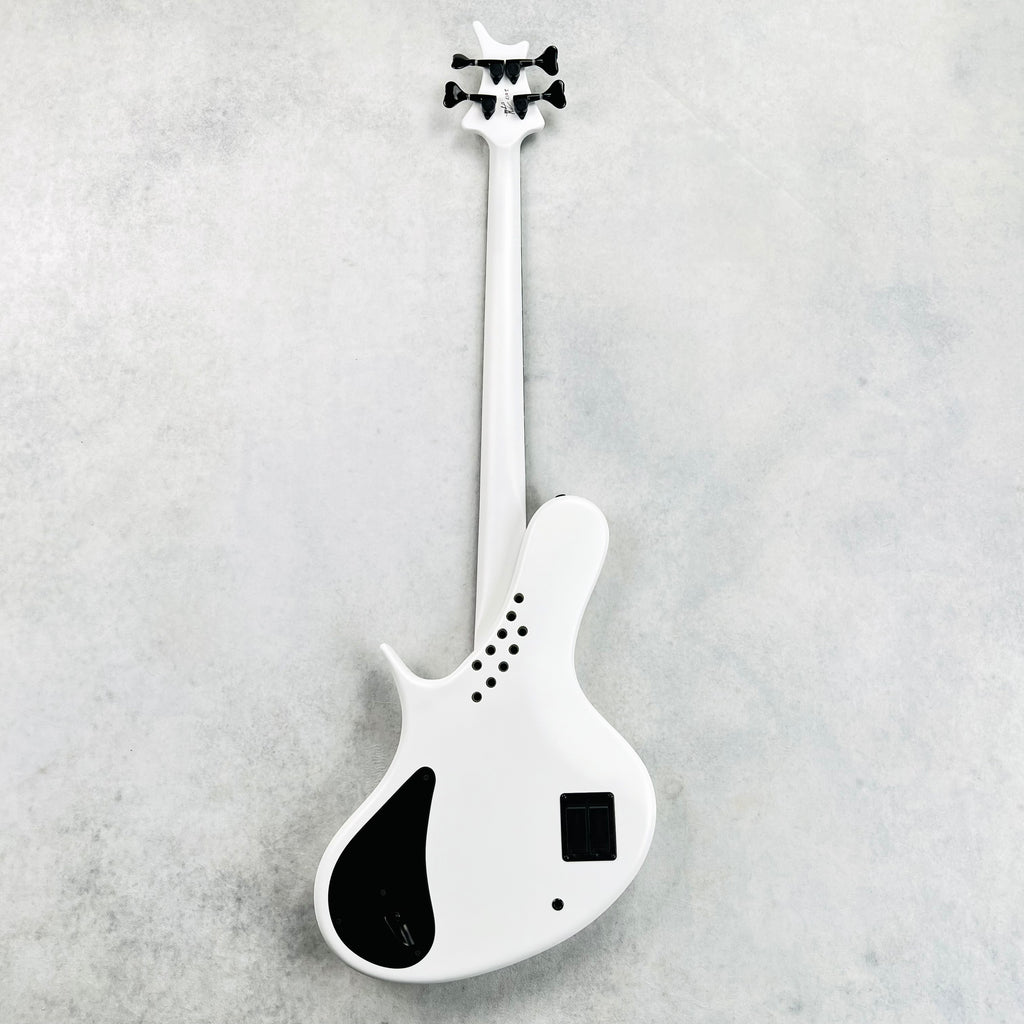 Jens Ritter R-8 Singlecut 4-String Bass 2017 - White - 11