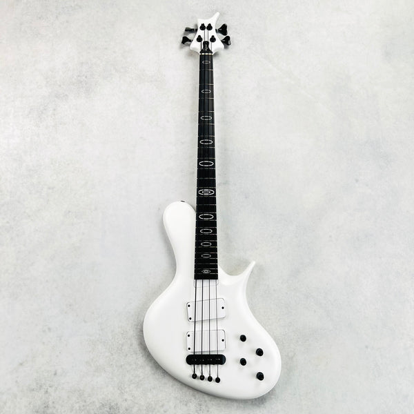 Jens Ritter R-8 Singlecut 4-String Bass 2017 - White - 2