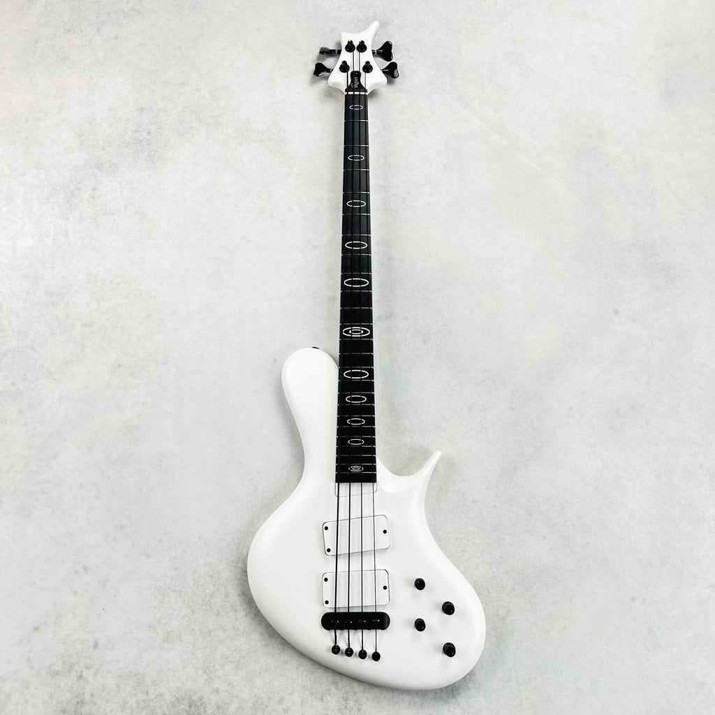 Jens Ritter R-8 Singlecut 4-String Bass 2017 - White - 2