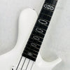 Jens Ritter R-8 Singlecut 4-String Bass 2017 - White - 3