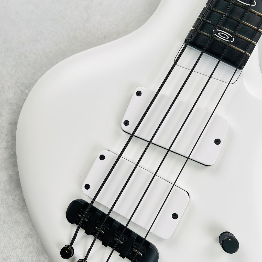 Jens Ritter R-8 Singlecut 4-String Bass 2017 - White - 4