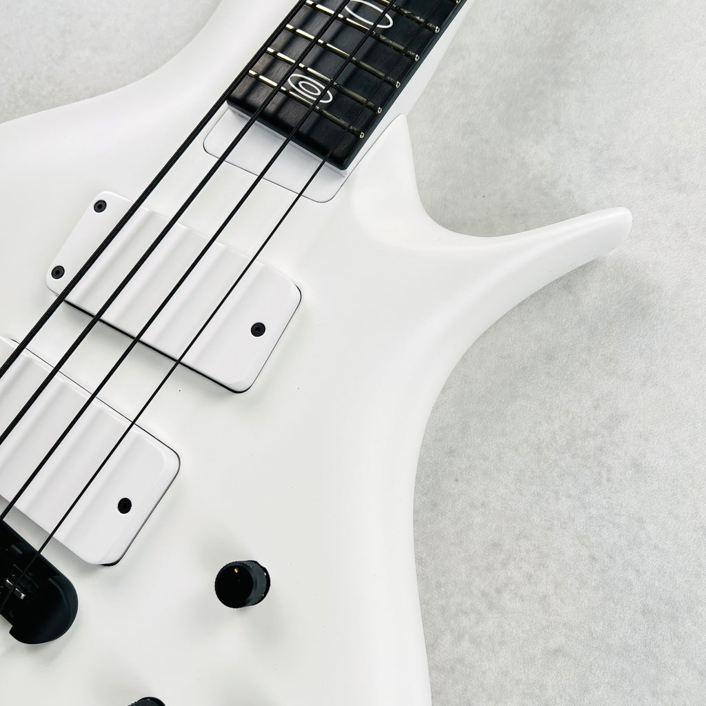 Jens Ritter R-8 Singlecut 4-String Bass 2017 - White - 6