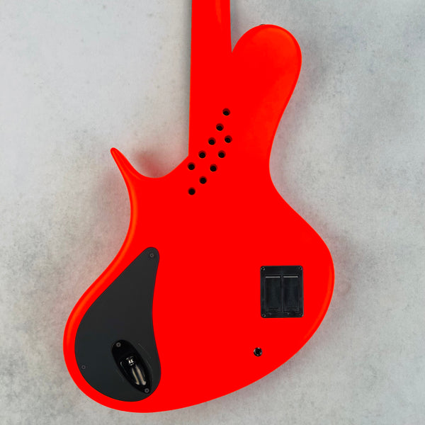 Jens Ritter R-8 Singlecut 4-String Bass 2019 - 80s Red - 10