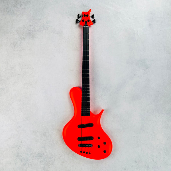 Jens Ritter R-8 Singlecut 4-String Bass 2019 - 80s Red - 2
