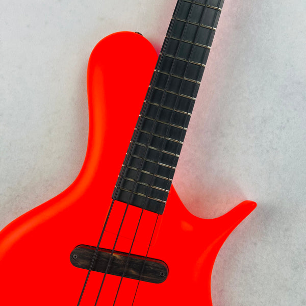 Jens Ritter R-8 Singlecut 4-String Bass 2019 - 80s Red - 3