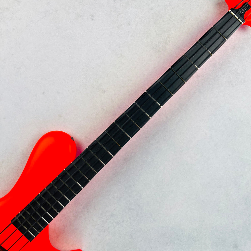 Jens Ritter R-8 Singlecut 4-String Bass 2019 - 80s Red - 8