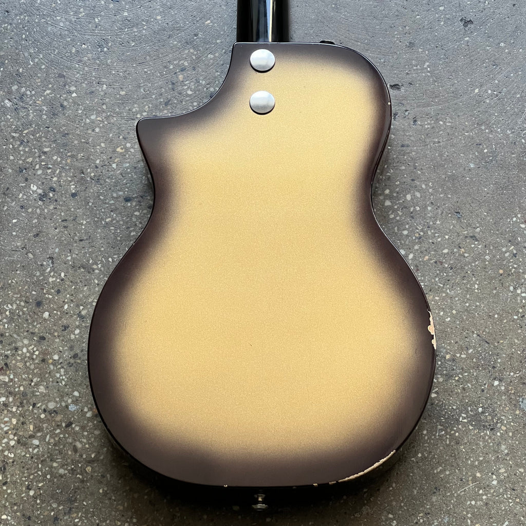 John Bolin House of JB Guitars Supro 1H 2000s - Gold Burst - 12