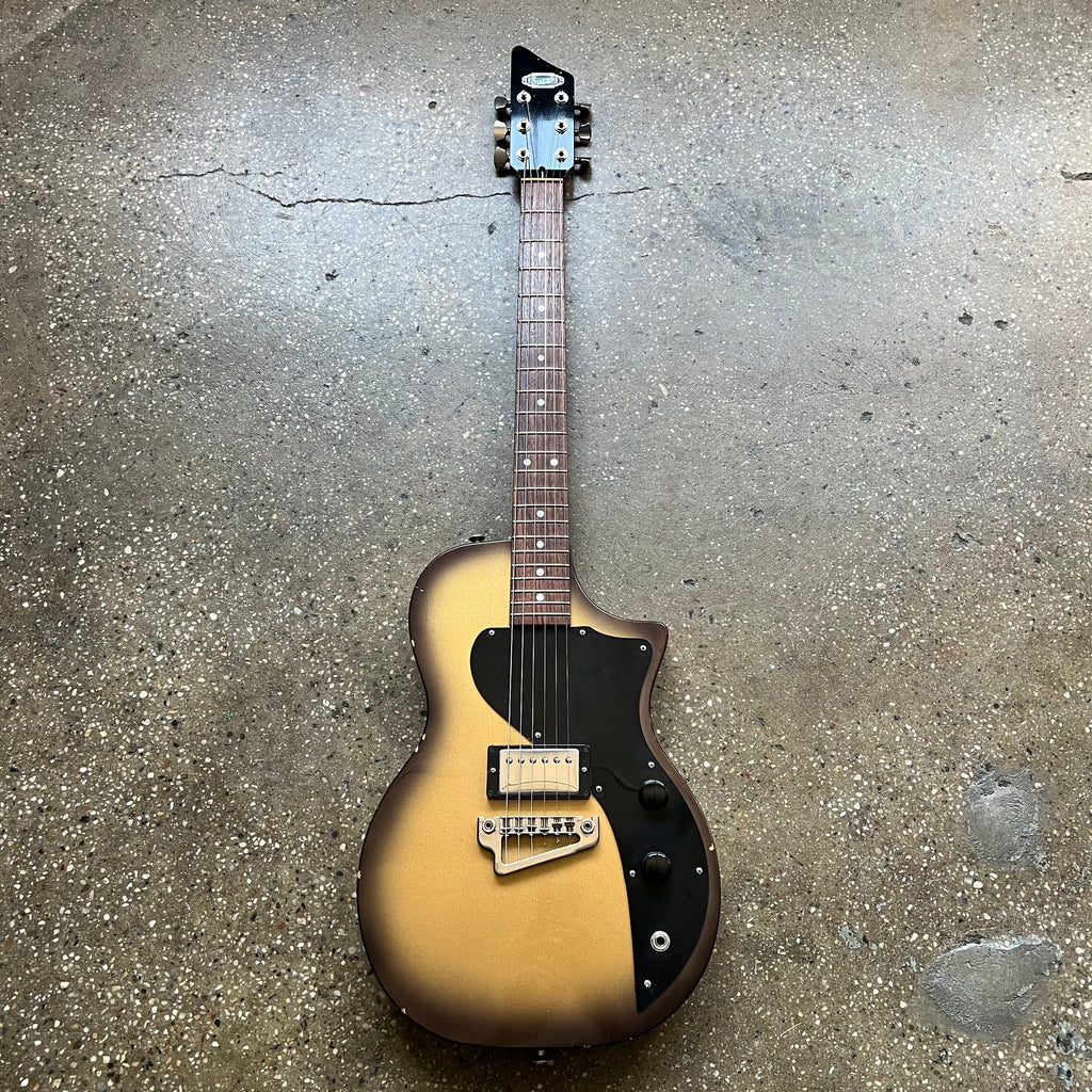 John Bolin House of JB Guitars Supro 1H 2000s - Gold Burst - 2