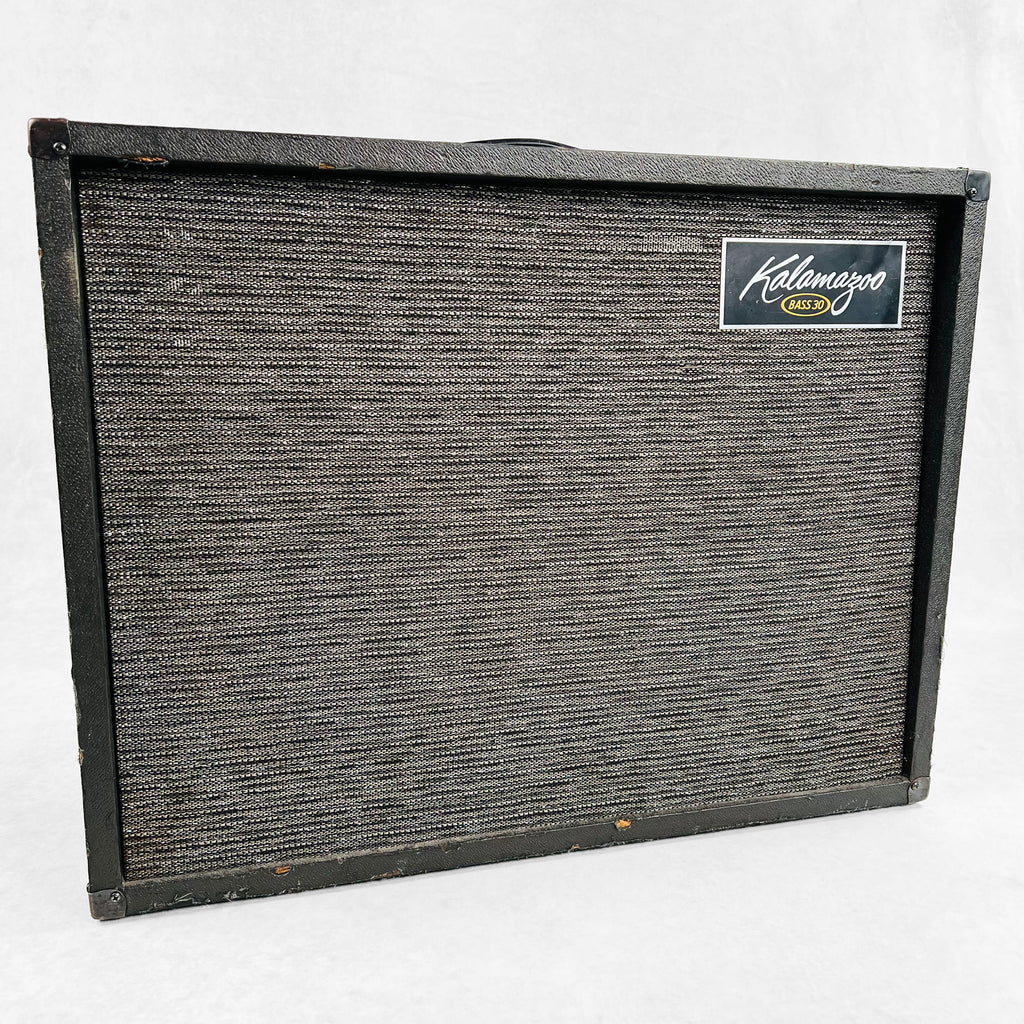 Kalamazoo Bass 30 2x10" Combo Amplifier 1960s - Black - 1